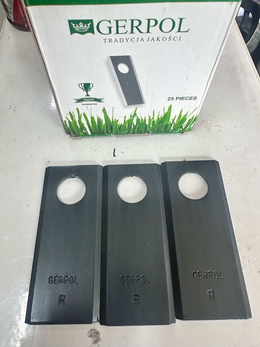 Нож роторной косилки Виракс/Лисички (WIRAX/LISICKI) Производство GERPOL Польша