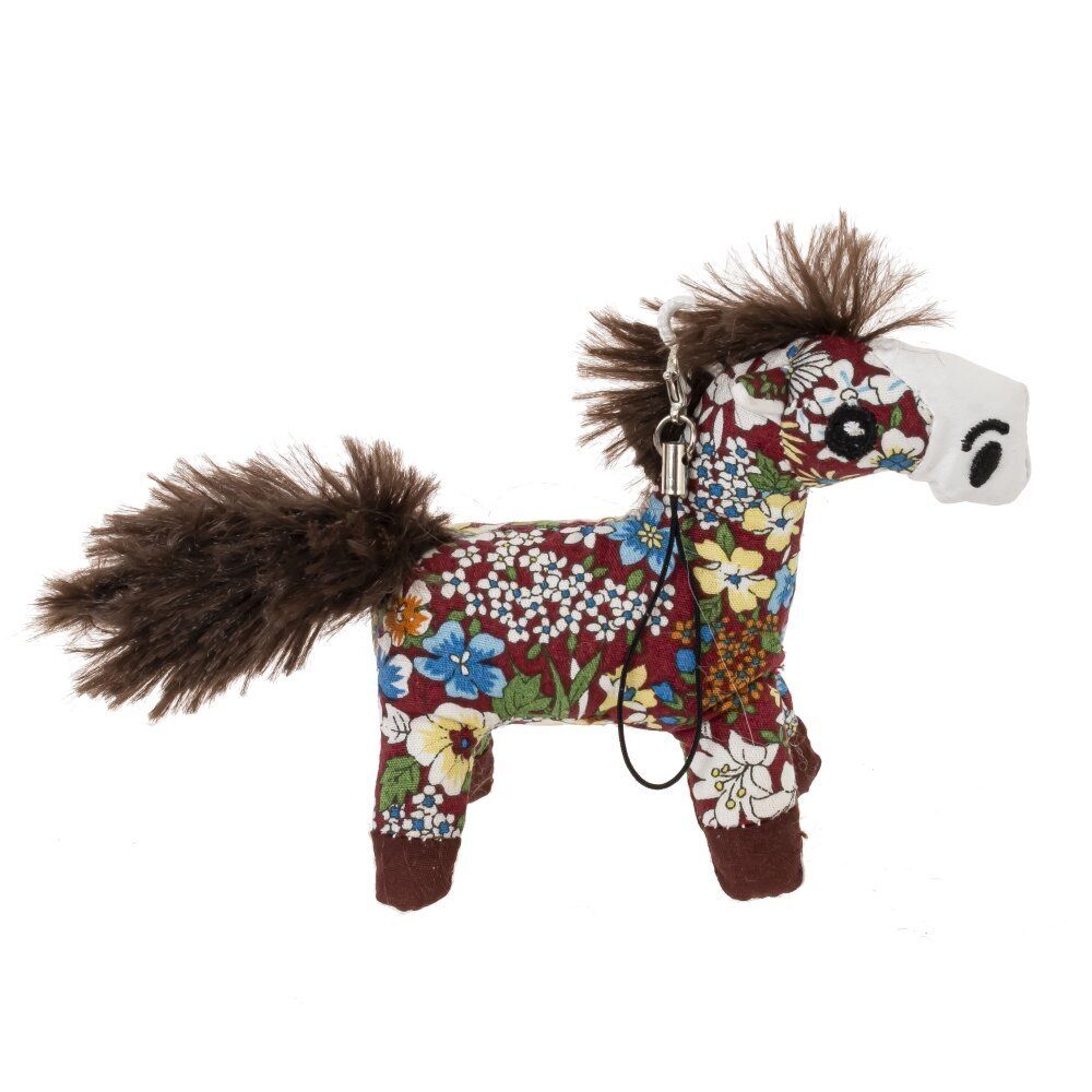 GAEM Игрушка набивная с подвесом "Лошадка", L11 W2,5 H9 см, 4в.