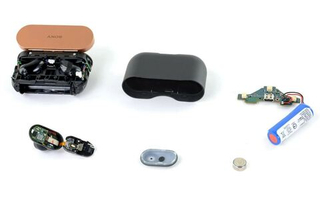 Замена аккумулятора в кейсе Sony WF-1000xm3