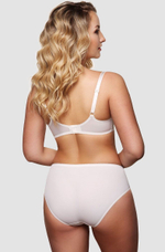 Бюстгальтер-балконет на косточках с мягкими трехразрезными чашками (Размер: 80F) (Цвет: черный)