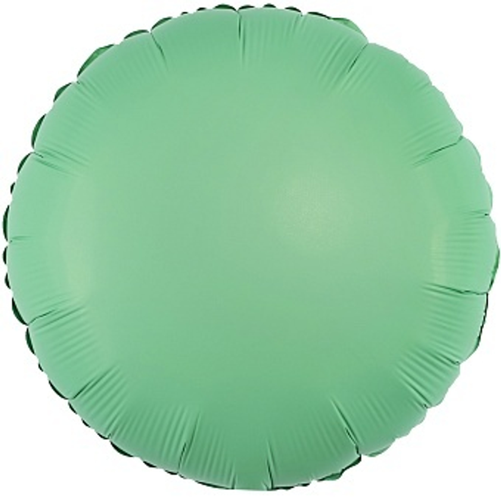 Ф 18'' Круг Мятный Матовый 40 см.