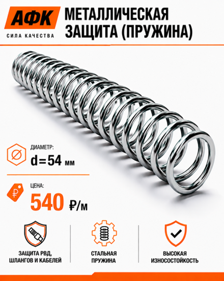 Металлическая защита (пружина) d=54