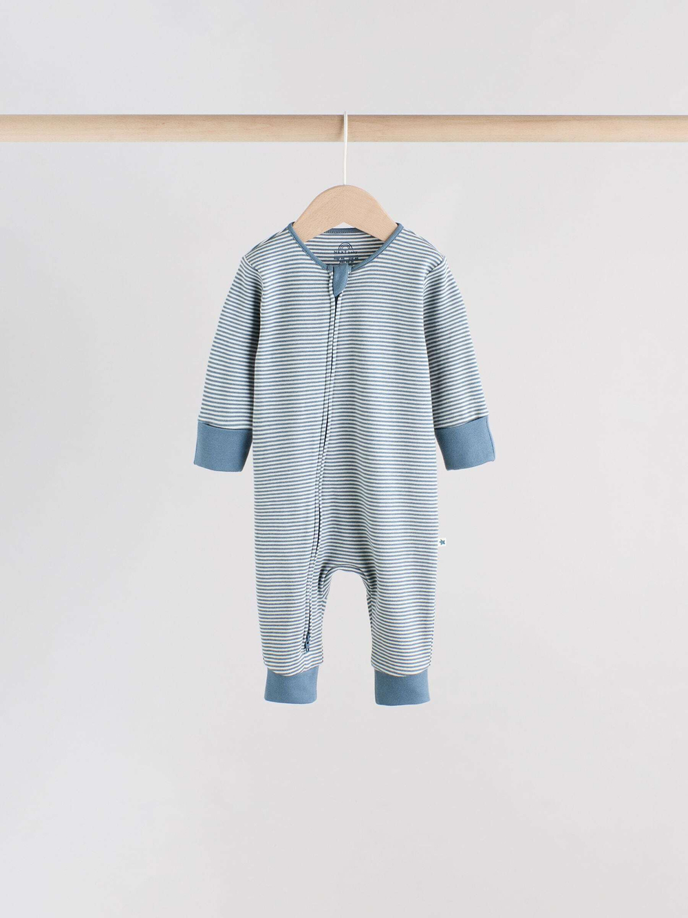 Комбинезон / Слип для малышей Next AW3-046, 4 шт., Синий, Молочный