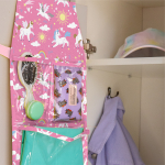 Кармашки для детского сада на липучке. Единороги принт