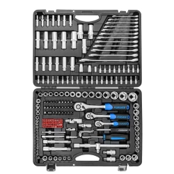 Набор инструментов 216пр. 1/4''3/8''1/2''(6гр, 12гр)(4-32мм) Forsage F-38841 SM