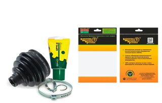 Пыльник шрус наружный 1118-2215030 БМРТ в сборе (смазка+хомуты) 11830