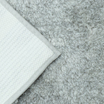 Коврик для ванной, 0.5х0.8 м, ПЭ, сер, Aqwin, Грета, TR1554YG