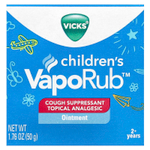 Vicks, Children's VapoRub ™, мазь, от кашля, для детей от 2 лет, 50 г (1,76 унции)