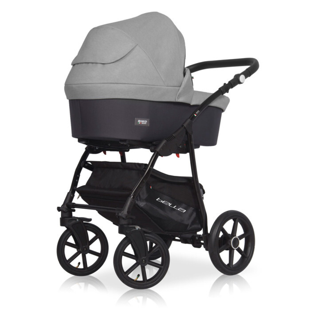 Коляска  BELLA (3 в 1) (RIKO BASIC) 01 серый-графит