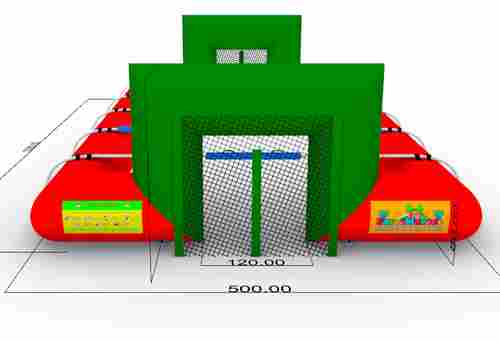 Надувное футбольное поле «Кикер», 10*10*2 м