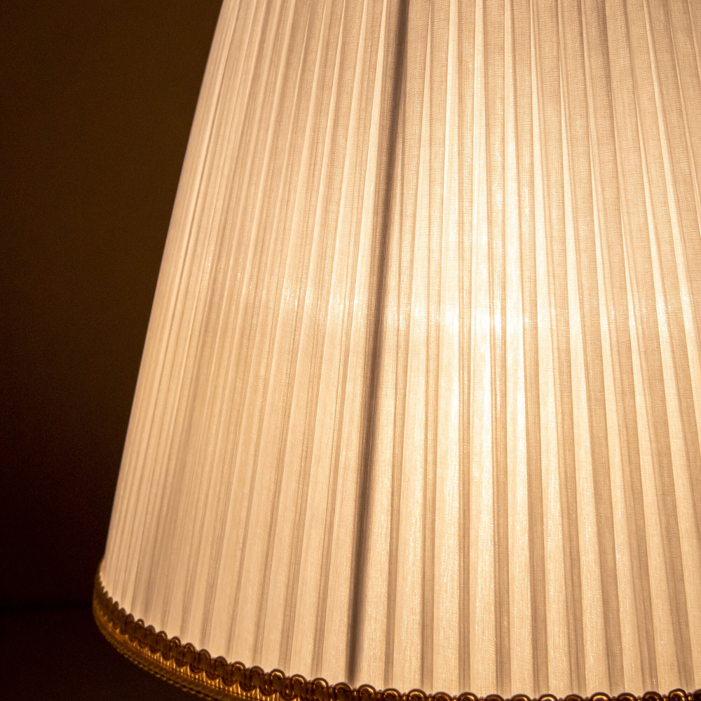 Citilux Вена CL402811 Настольная лампа с абажуром Хром