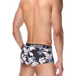 Мужские трусы хипсы черные с принтом DARKZONE DZN3312