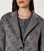 Двухсторонняя куртка Liu Jo - серый(WF4466 T2852)