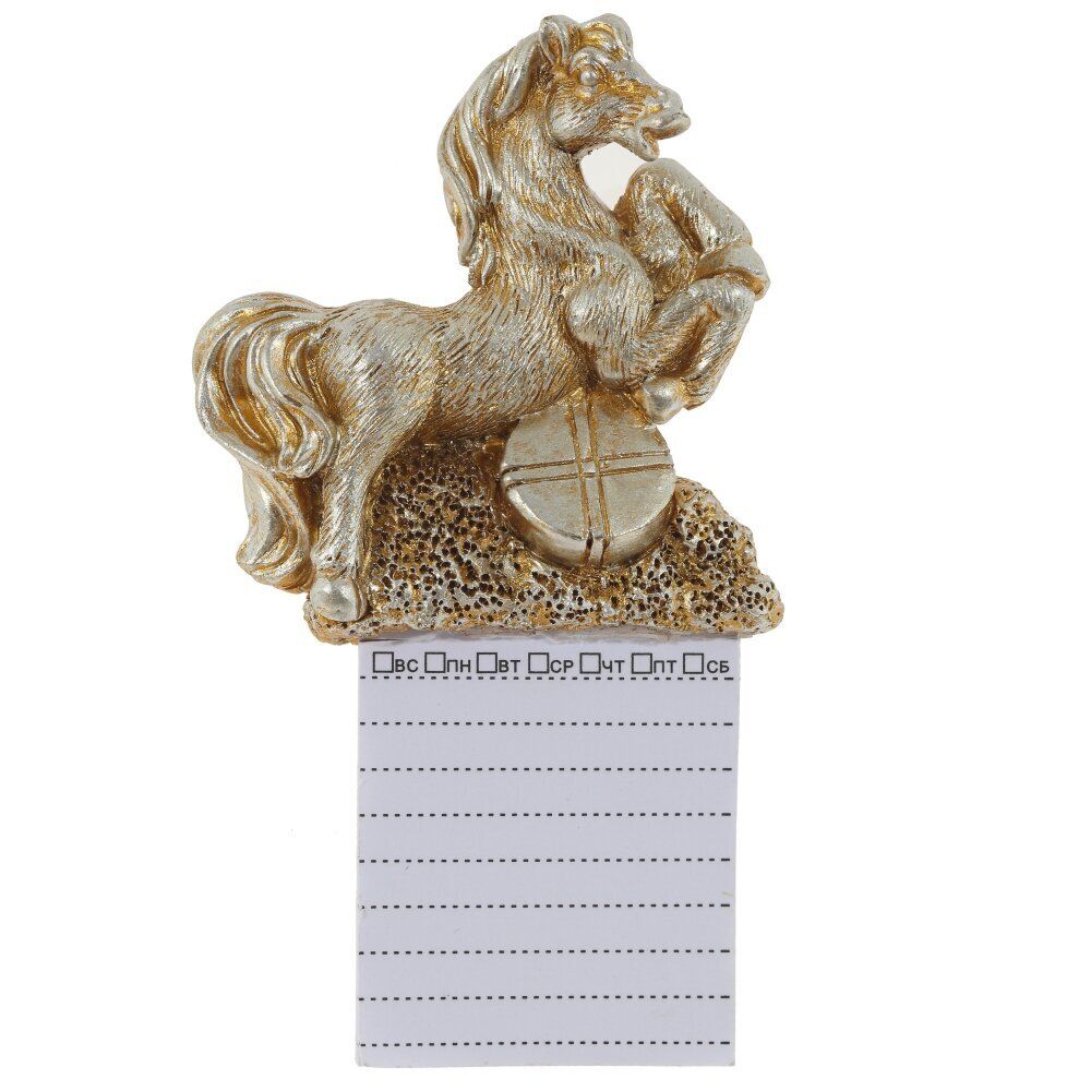 GAEM Магнит "Лошадка" с блокнотом, L7 W1,5 H12 см, 2в.