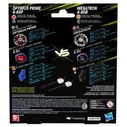 Игровой набор Hasbro Beyblade X Transformers Optimus Prime G0317 G0353 vs Megatron G0353 — фото 5