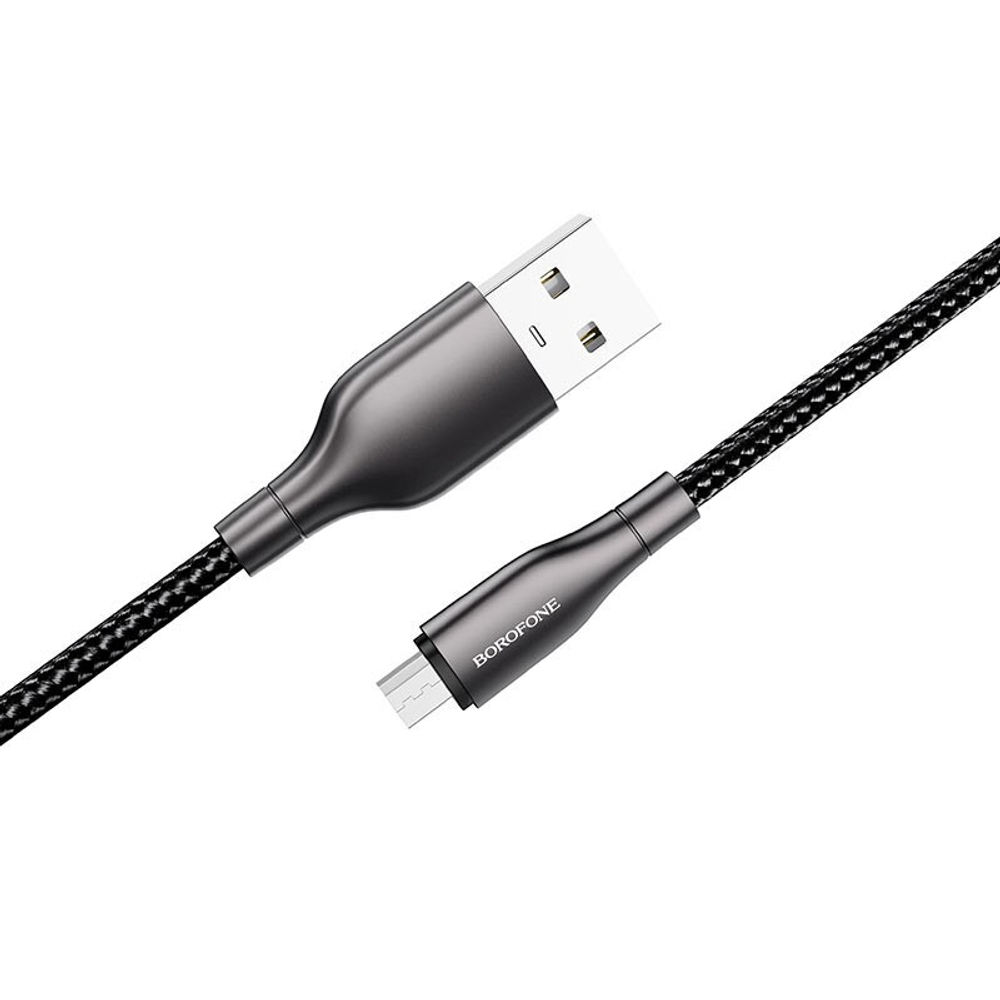 Кабель USB - Micro BOROFONE BX45 (черный) 1м