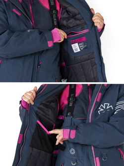 Куртка зим. Norfin Women NORDIC SPACE BLUE 02 р.M