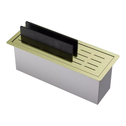 Встраиваемая сушка для посуды DRY-04-LG нерж.сталь/светлое золото