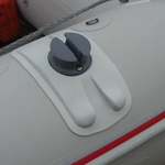 Лодка ПВХ BADGER SL 390 AL + 2х-тактный лодочный мотор MERCURY ME 25 M SEAPRO