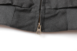 Куртка SHADOW CANVA HOOD COAT, серый-темный