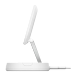 Складная зарядная станция MagSafe Belkin BoostCharge Pro для iPhone (Qi2) (WIA008) Комплект без сетевого зарядного устройства | Беспроводная зарядка: Qi 15 Вт. Проводная зарядка: нет. Сертификация Qi2. Отсутствует LED-индикация