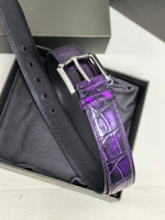 Ремень из коровьей кожи с ручной окраской