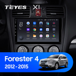 Teyes X1 9" для Subaru Forester XV, Impreza 2012-2015