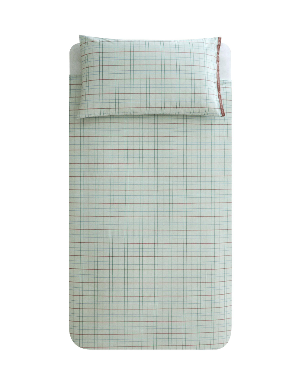 Пододеяльник Zara Home, хлопок 100%, в клетку, 1611/088