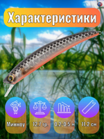 Воблер TsuYoki TAMER 112SP TS264