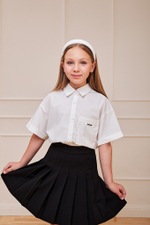 Блуза к/р швейн. д/д DELORAS 64013CS