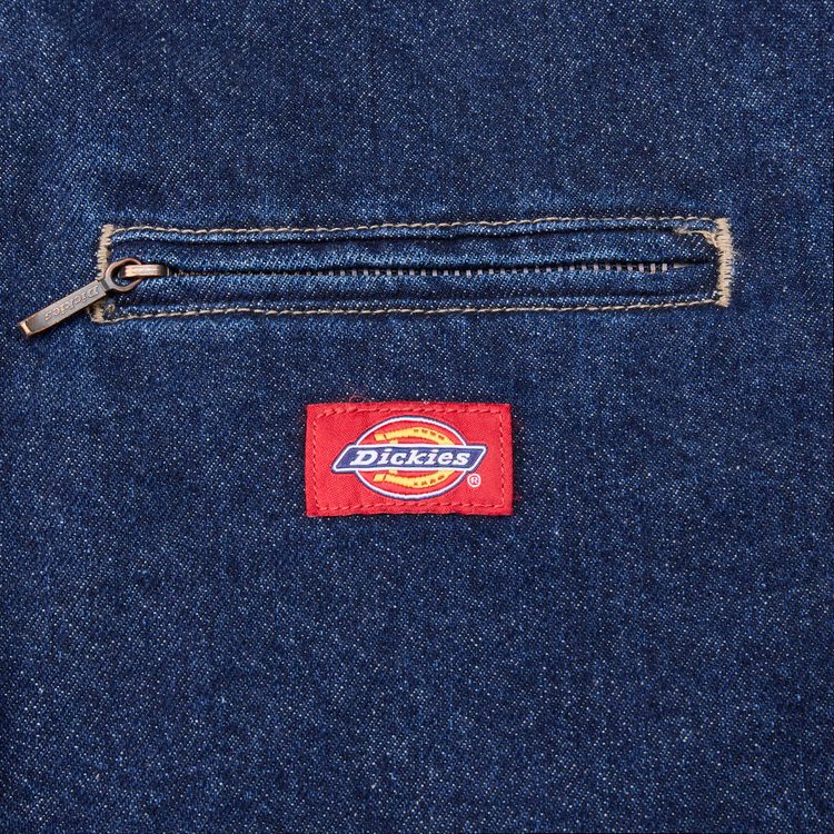 Куртка Dickies Denim Painter Jacket Dark Indigo артикул:DK0A88EG0DD1 - купить в магазине Дайс
