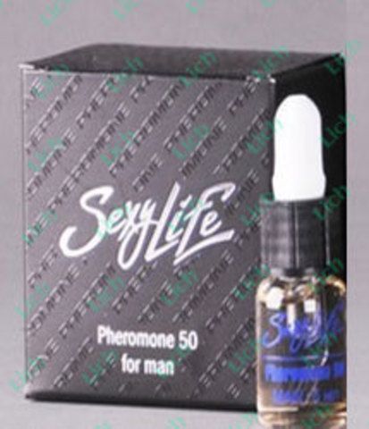Концентрат феромонов Sexy Life для мужчин (концентрация 50%), 5 мл.