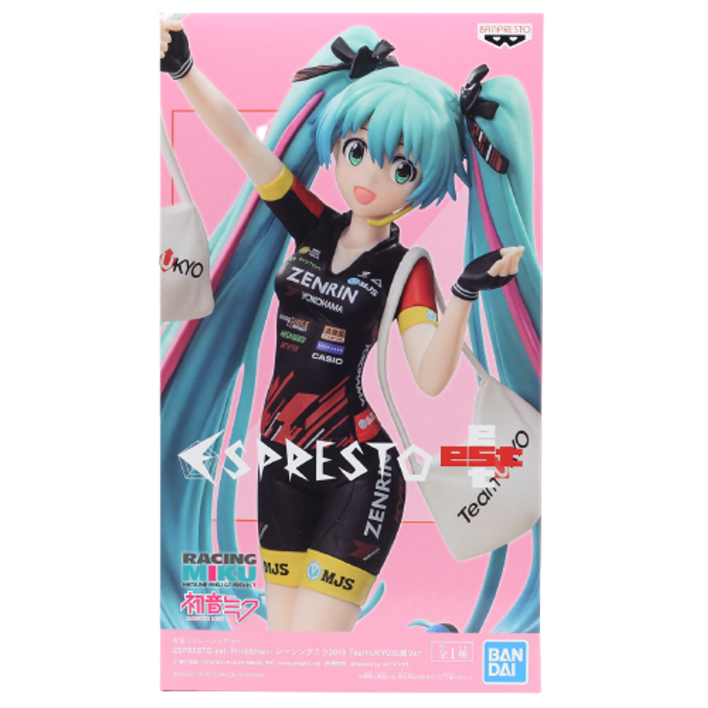 Фигурка Hatsune Miku Racing Espresto Racing Miku 2019 Teamukyo