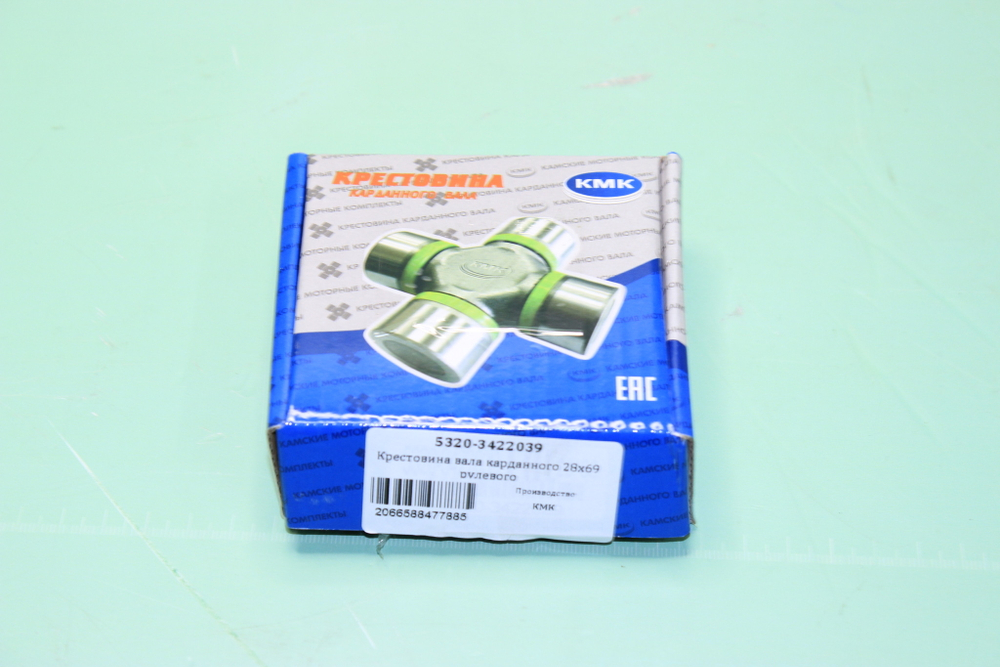 Крестовина вала рулевого КамАЗ, НефАЗ 28х69 "КМК"