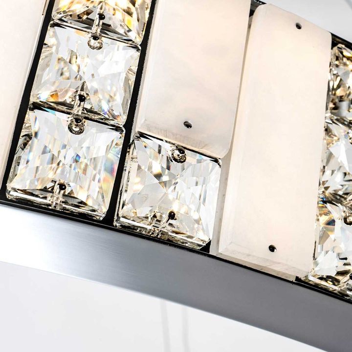 Подвесная светодиодная люстра Modelux Premium ML.6985.800P CR