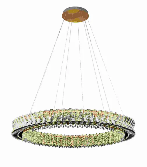 107PLSK/D1100BG BRASS (1) Люстра NW