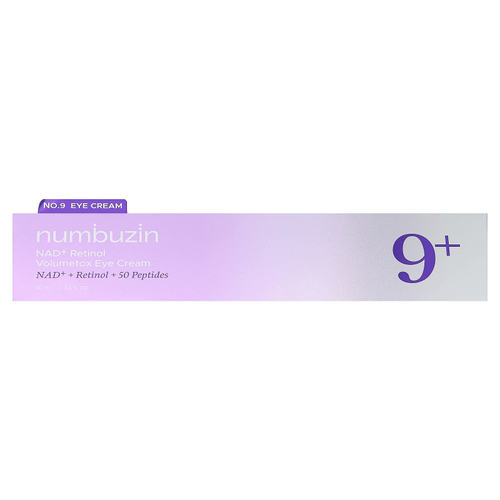 Numbuzin, No.9 NAD + Retinol Volumetox, крем для кожи вокруг глаз, 10 мл (0,33 жидк. унции)