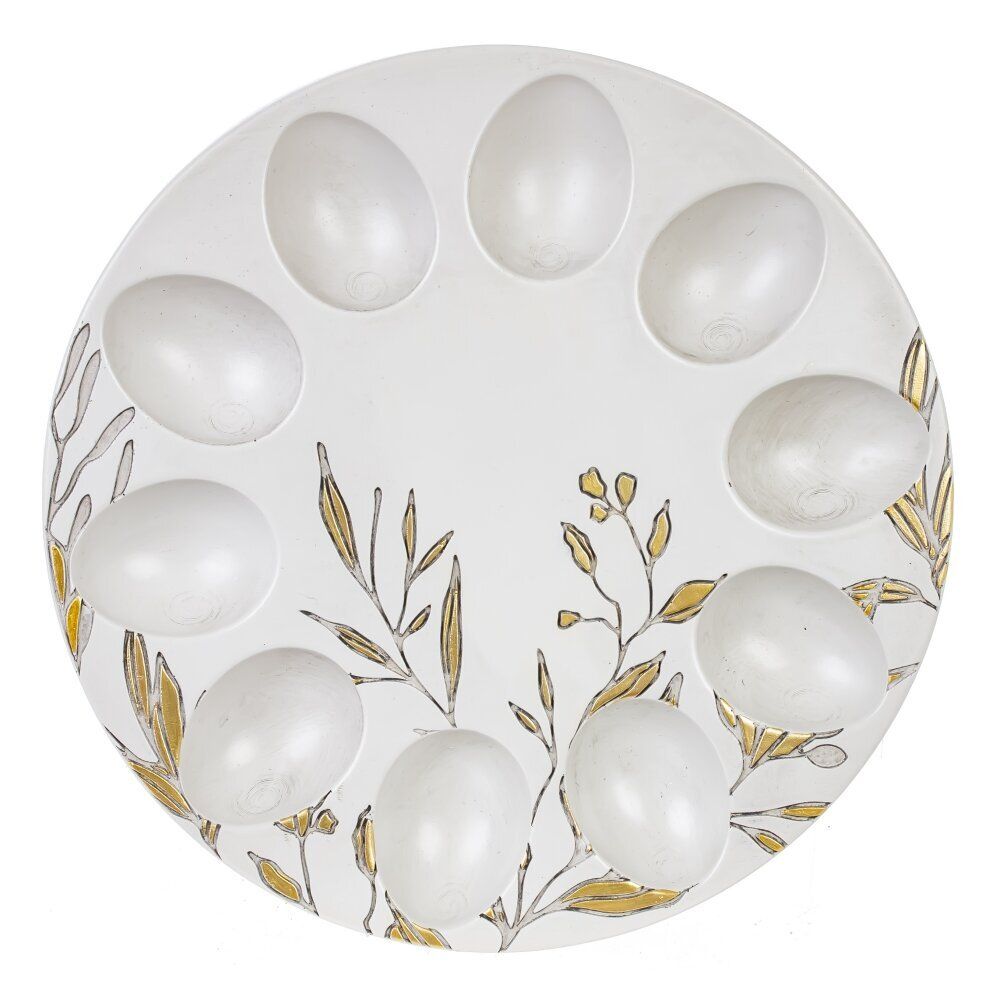 GAEM Тарелка для 10-ти яиц, L23 W2 H23 см