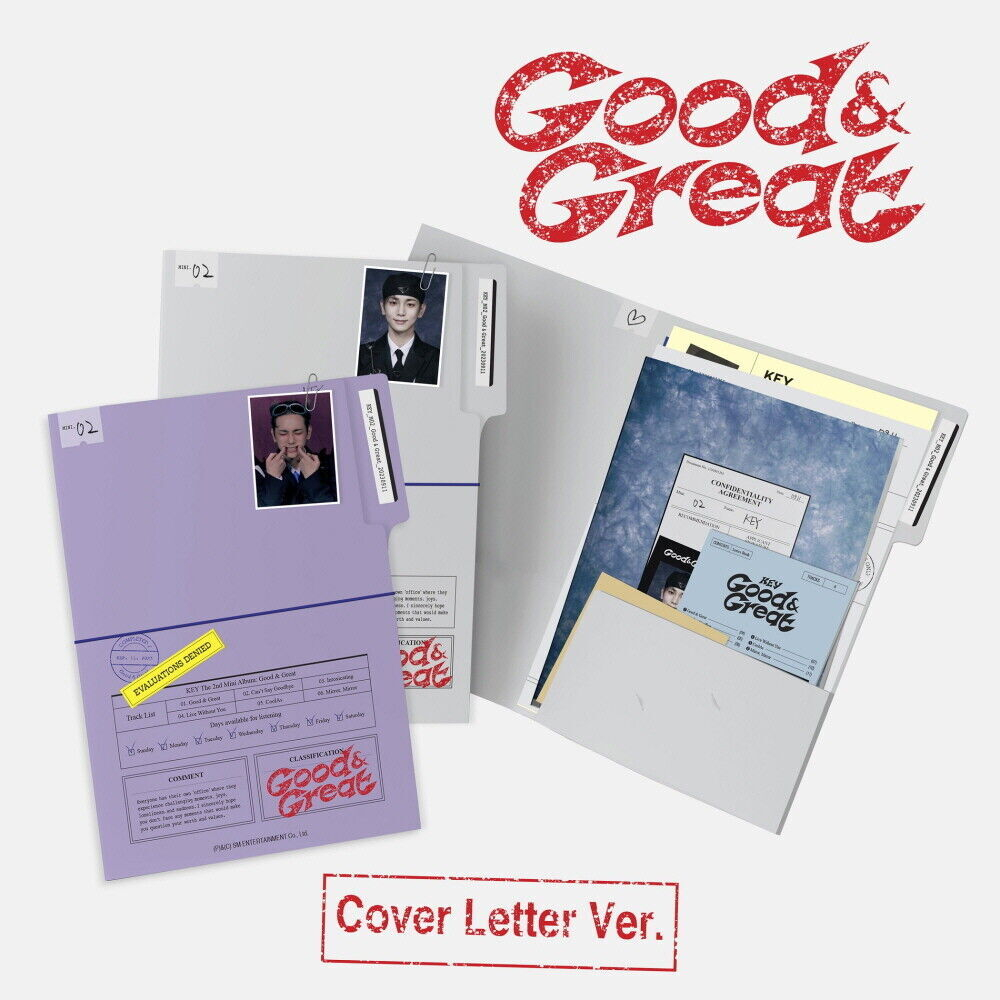 KEY SHINee - Good & Great [Cover Letter Ver.]