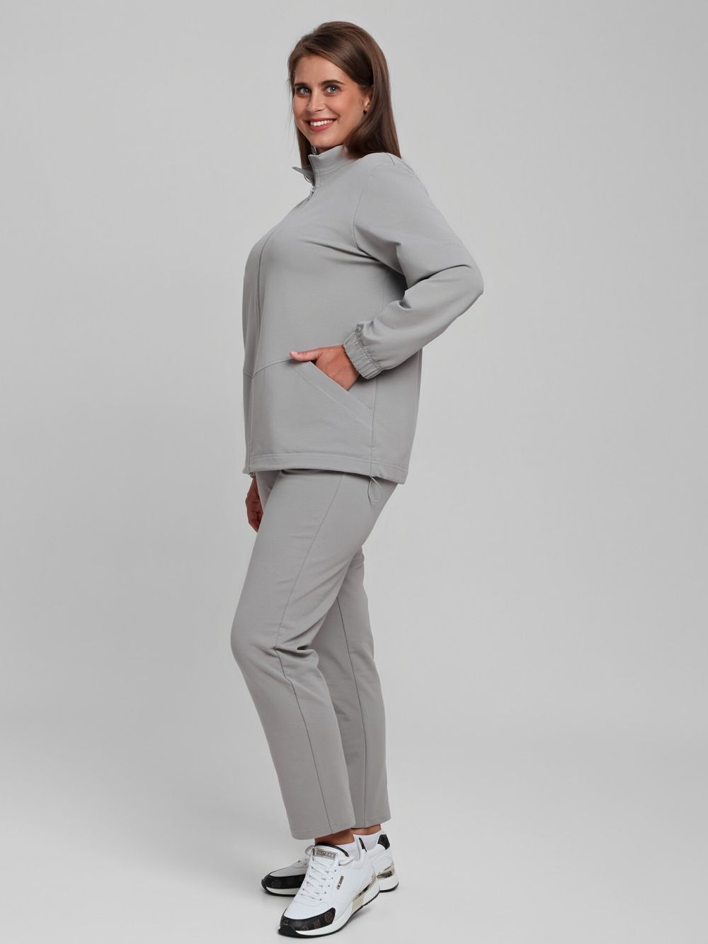 Костюм Далия Виотекс СЕРЫЙ
