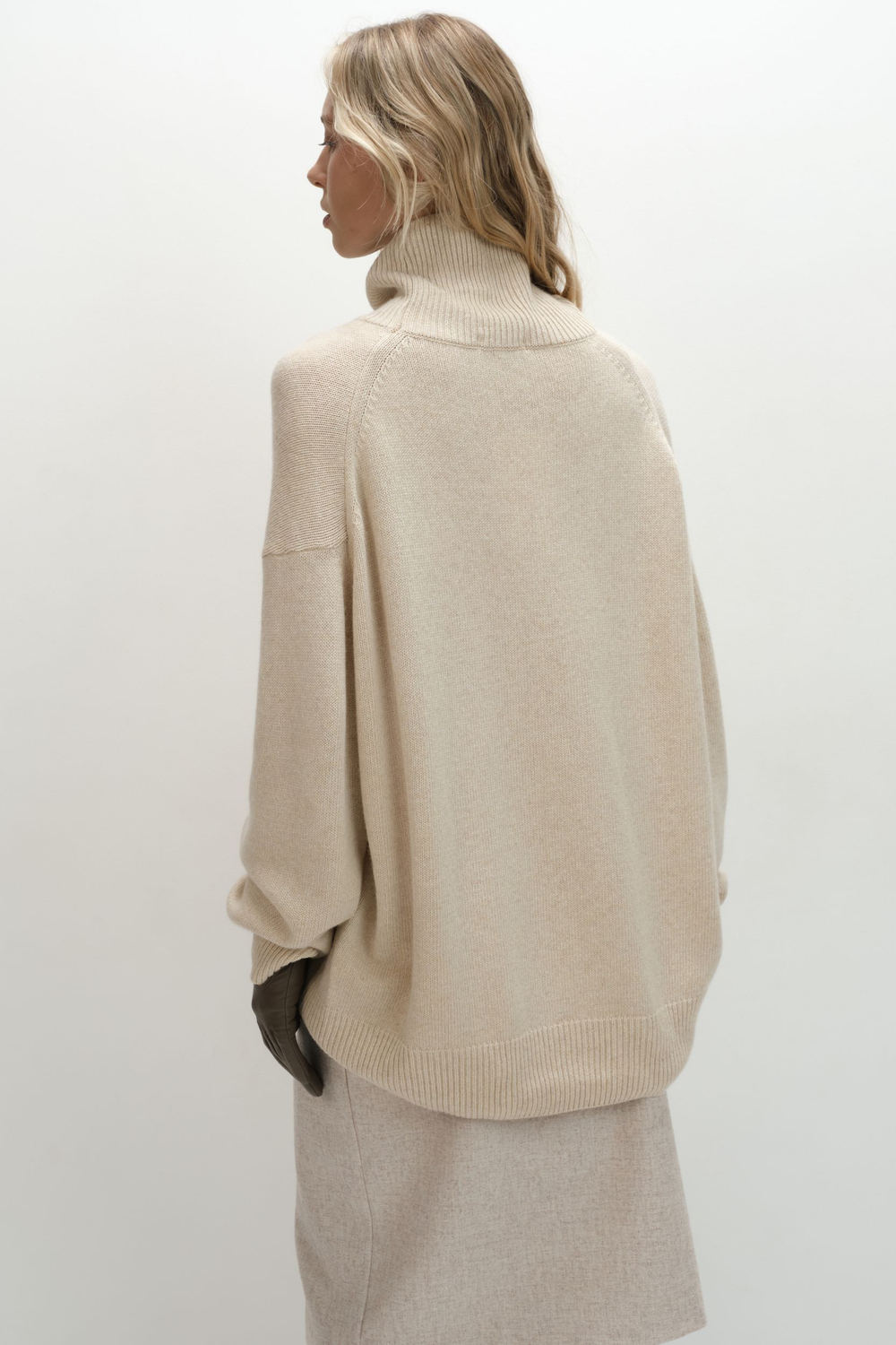 Свитер из смесового кашемира