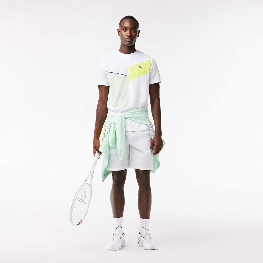 Одежда для тенниса Мужская, Футболка LACOSTE REGULAR FIT SEAMLESS TENNIS T SHIRT .