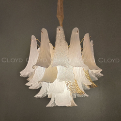 Люстра Cloyd WASABI C10 / Ø60 см - керамика - золото (арт.11326)