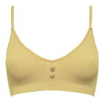 Эко-бюстгальтер в мелкий рубчик Eco-wear (Размер: XS) (Цвет: персиковый)