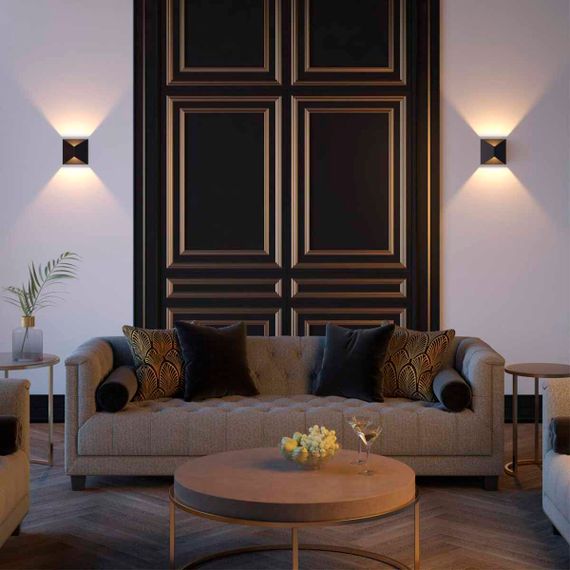 Уличный настенный светодиодный светильник Odeon Light Hightech Tibro 3907/10WL