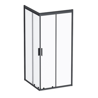 Душевое ограждение AM.PM Gem W90G-403-090BT Черный