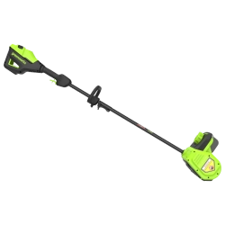 Greenworks GD60SS2 60В аккумуляторная снегоуборочная лопата (1 x 4 Ач, ЗУ) ковш 30 см, выброс 7.6 м 2603207UB