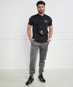 Поло EA7 - черный(8NPT21 PJEMZ)