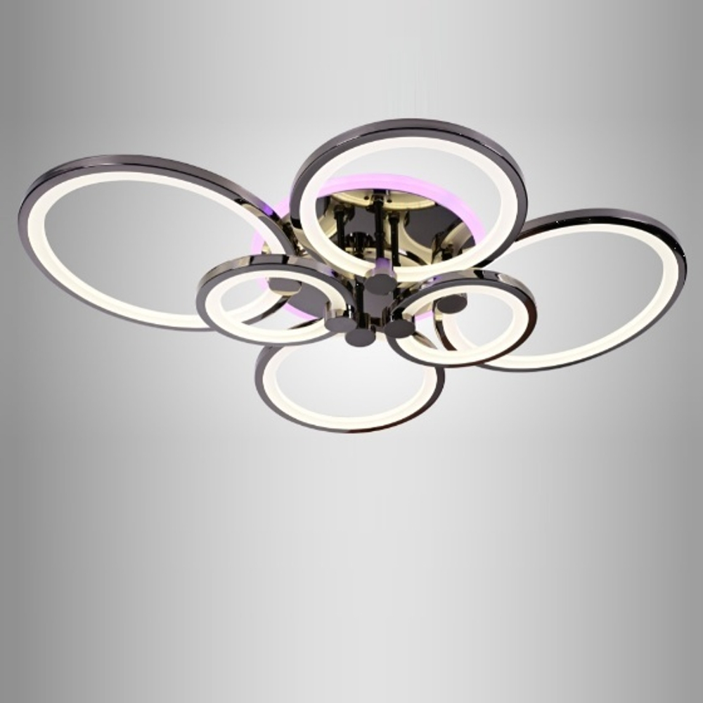 Потолочная светодиодная люстра CX-8067/4+2 GM ML