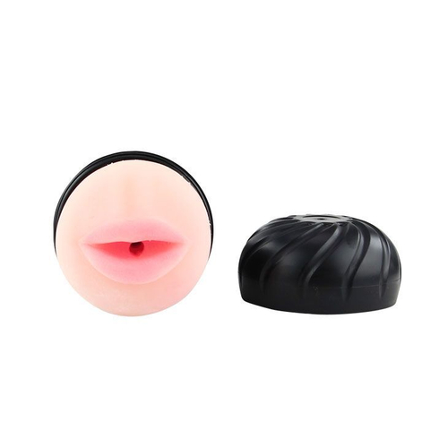 Мастурбатор-ротик Baile Baby Pussy, в колбе, 24 см, без вибрации